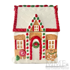 Small Ceramic Gingerbread House